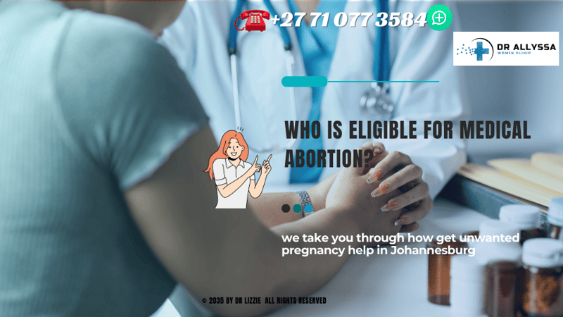 A healthcare professional discussing medical abortion guidelines with a patient in a clinical setting (2)