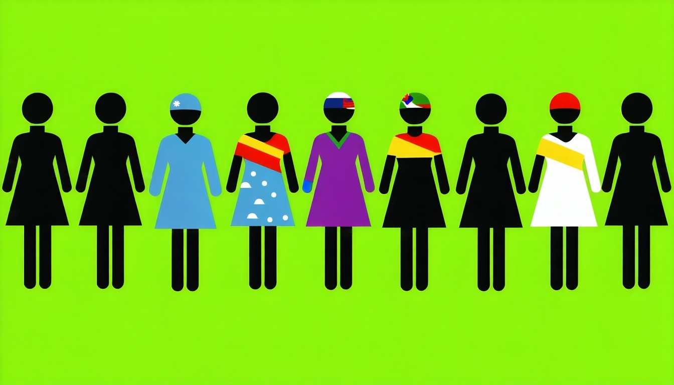 A symbolic image depicting women's health and reproductive rights in Namibia.