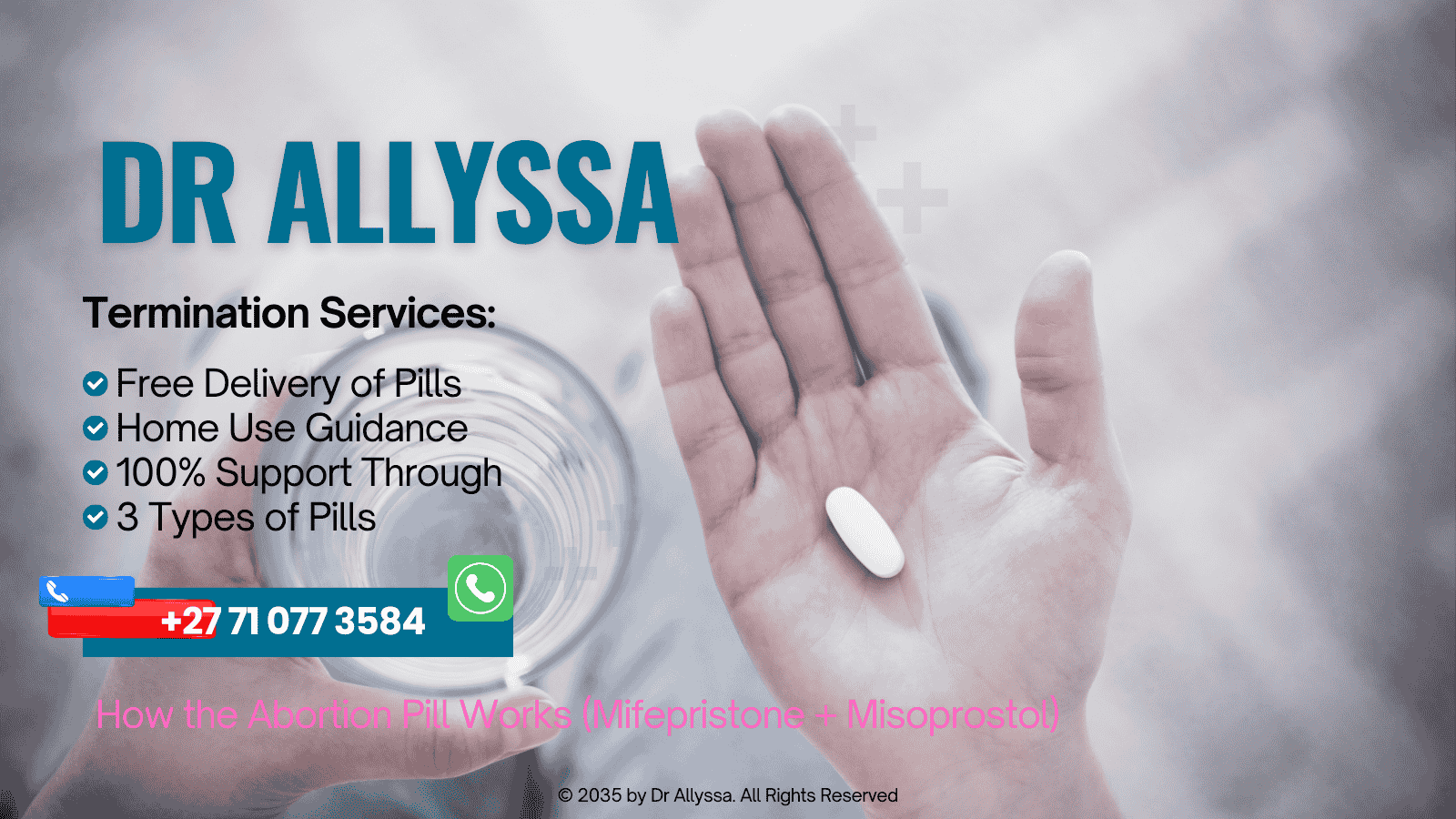 How The Abortion Pill Works (Mifepristone + Misoprostol)