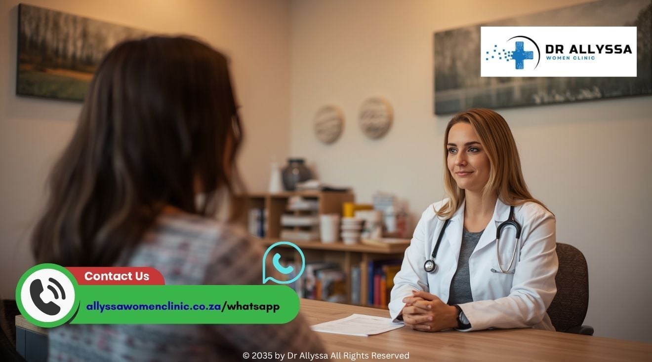 depicts a serene and inviting clinic environment, with soft, warm lighting that creates a comforting atmosphere.